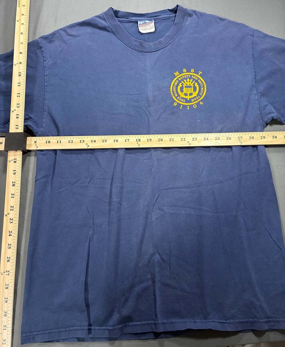 Champion USCG Maritime Safety and Security Team MSST 9110 Anti-Terrorism T-Shirt